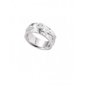 Sueno Zilveren ring met zirconia gerhodineerd - 3162528