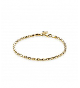 ZINZI zilveren armband fantasie gg verguld - 3162563