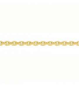Eclat geelgouden anker collier 45 cm - 3162817