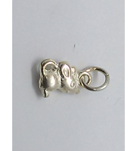 Zilver bedel muisje - 3162890