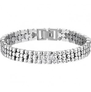 Stalen armband 19 cm - 3163033