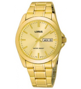 Lorus heren double bracelet champagne wr - 3163114