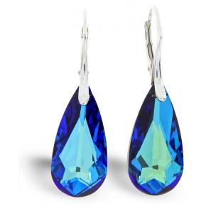 Spark Teardrop Earrings Bermuda Blue - 3163187