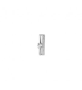 Zilveren hanger RH mat/glans met zirconia - 3163385