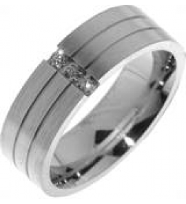 Hartenwens zilveren relatiering met zirconia model V2Z - 3170415