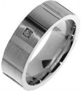 Hartenwens zilveren relatiering met zirconia model V7Z - 3170420