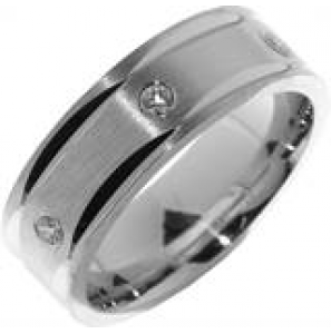 Hartenwens zilveren relatiering met zirconia model V27Z - 3170424