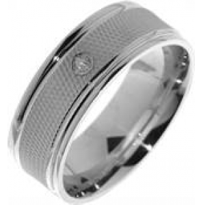 Hartenwens zilveren relatiering met zirconia model V6Z - 3170419