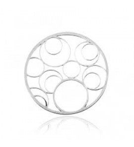 MY iMenso fantasy circles cover 33 mm insignia (925/rhod-plated) - 3170448