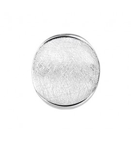 Zilveren hanger RH rond/gescratcht - 3170711