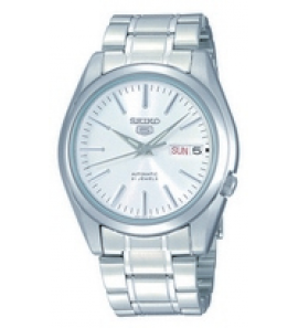 Seiko heren 5 sports automaat staal bracelet wit WR - 3171300