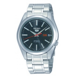 Seiko heren 5 sports automaat staal bracelet zwart WR - 3171303