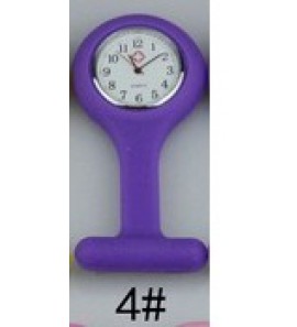 Verpleegstershorloge silicone paars - 3171650