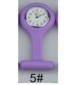 Verpleegstershorloge silicone lila - 3171651