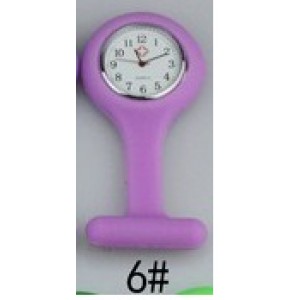 Verpleegstershorloge silicone lichtroze - 3171652