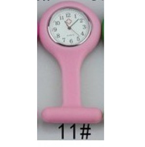 Verpleegstershorloge silicone zachtroze - 3171657