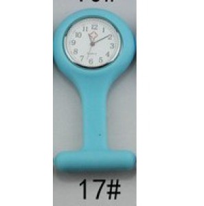 Verpleegstershorloge silicone blauw - 3171663