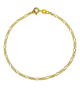Goud armband figaro 1,8 mm 19 cm - 3171486