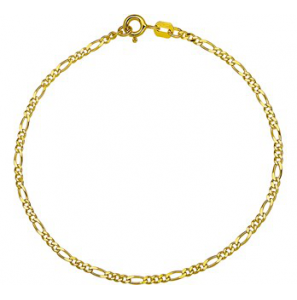 Goud armband figaro 1,8 mm 19 cm - 3171486