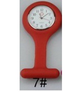 Verpleegstershorloge silicone donkerroze - 3171653