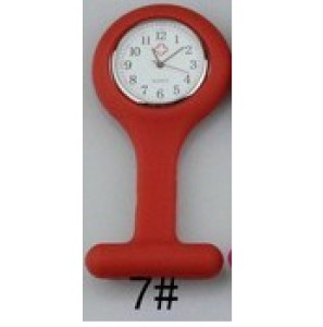 Verpleegstershorloge silicone donkerroze - 3171653