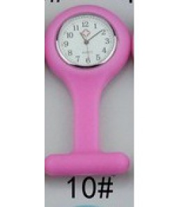 Verpleegstershorloge silicone roze - 3171656