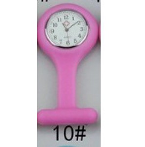 Verpleegstershorloge silicone roze - 3171656