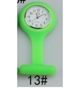 Verpleegstershorloge silicone lime groen - 3171659