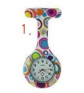 Verpleegstershorloge silicone multi rond - 3171667