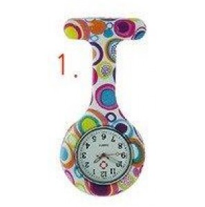 Verpleegstershorloge silicone multi rond - 3171667