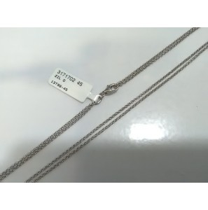 Tétino zilver RH collier jasseron dubbel 45 cm - 3171702