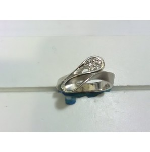 Tétino zilveren ring RH met zirconia maat 17 - 3171701