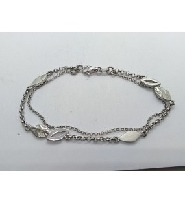 Sueno zilveren armband RH mat/gescratcht 19 cm - 3171724
