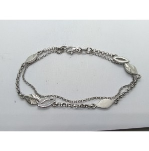 Sueno zilveren armband RH mat/gescratcht 19 cm - 3171724