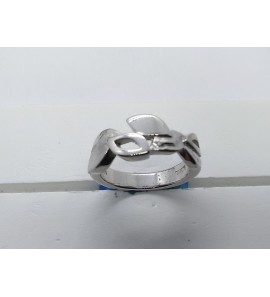 Sueno zilveren ring RH mat/gescratcht maat 17,5 - 3171725