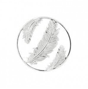 MY iMenso "triple feather" fantasy 33 mm insignia (925/rhod-plated) - 3171816