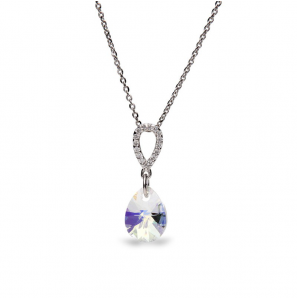 Spark Pear Drop Necklace Aurore Boreale - 3171832