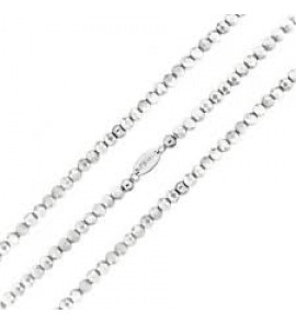MY iMenso crystal milk ab faceted triple bracelet (925/rhod-plated) 3 mm - 3171813
