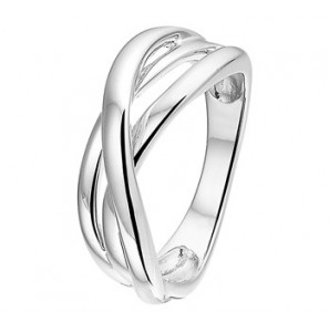 Zilveren ring RH maat 17¼ - 3171905