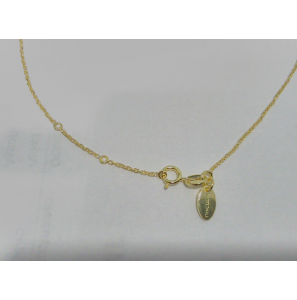 Imotional anker collier geel verguld 42-43.5-45 cm - 3180235
