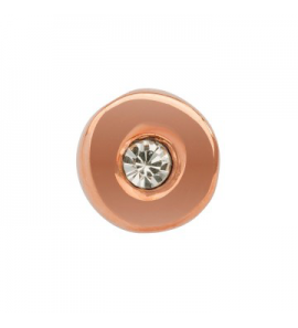Imotional hanger rond/zirconia rosÚ verguld - 3180238
