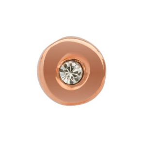 Imotional hanger rond/zirconia rosÚ verguld - 3180238