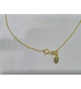Imotional anker collier geel verguld 39-41 cm - 3180234