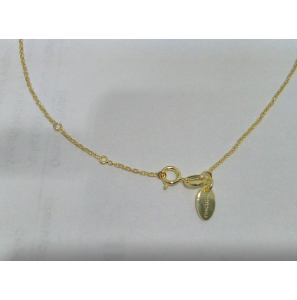 Imotional anker collier geel verguld 39-41 cm - 3180234