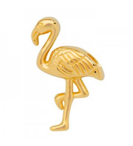 Imotional hanger flamengo geel verguld - 3180239