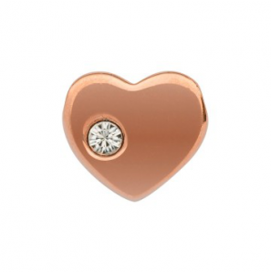 Imotional hanger hartje/zirconia rosÚ verguld - 3180187