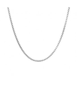 Zilveren collier venetiaans bol 1,5 mm 42 cm - 3190564