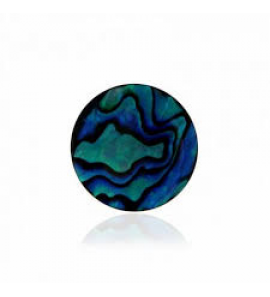 MY iMenso "abalone in blue resin" 24 mm insignia - 3181211
