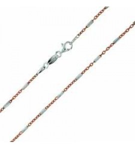 MY iMenso "cilindro" bracelet bicolour (925/rosegold-plated) 16,5+3 cm - 3181560