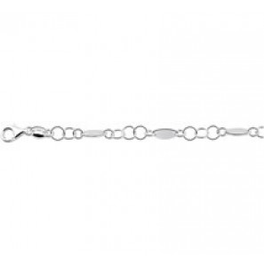Zilveren armband RH fantasie 19 cm - 3181783